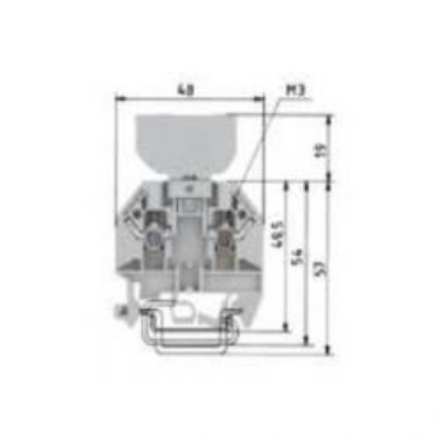 Picture of Fuse Block Base - Screw Terminal