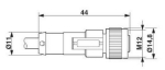 Picture of Sensor Lead (M12) 2m