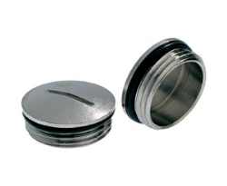 Show details for Metal Blank Plug M75