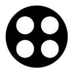 Show details for M20 Multi-hole Insert 4x4mm