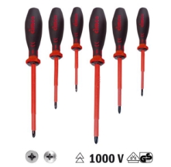 Show details for Screwdriver Set PH/PZ 6pc 
