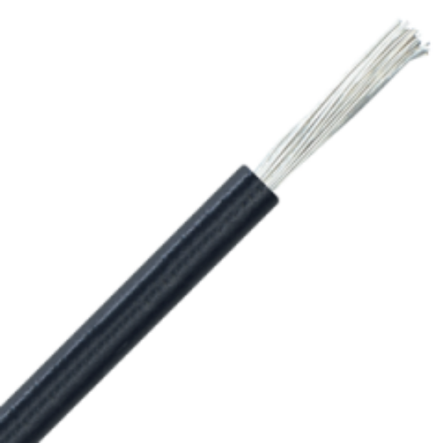 Picture of +125°C Single Core Cable 1X0.5 Black