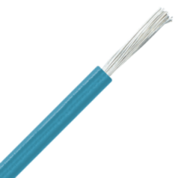 Picture of +125°C Single Core Cable 1X0.5 Blue