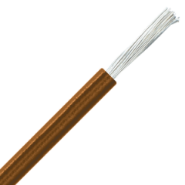 Picture of +125°C Single Core Cable 1X0.5 Brown