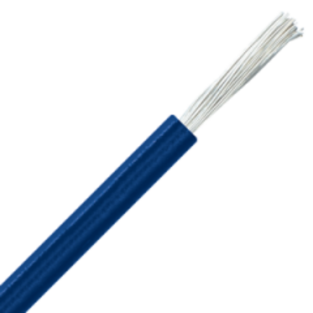 Picture of +125°C Single Core Cable 1X0.5 Dark Blue