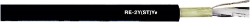 Show details for RE-2Y(ST)YV Reinforced Outer Sheath 4X2X1.3 BK