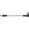 Picture of ProfiNet Solid Patchcord M12 Angled-M12S 1m