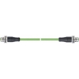Picture of EIP Dragchain Patchcord M12 Plug-M12 Plug 0.5m