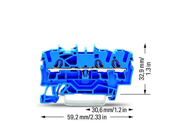 WAGO 2002-1304 3 POLE TERMINAL BLOCK - LAPP Australia