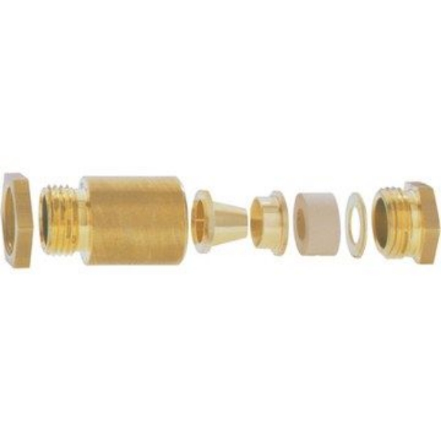 Picture of Brass Gland M24 14mm - Screened