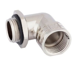Show details for Angle Metal Gland M12 No Seal