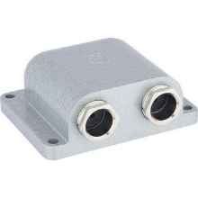 Show details for Angle Dual Outlet Gland M20