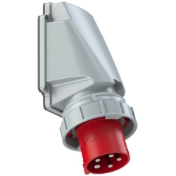 Show details for CEE Flanged Plug 63A 5p IP67