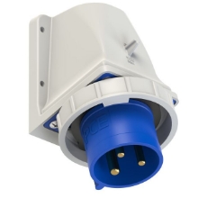 Show details for CEE Wall Mounted Plug 32A 3p IP67