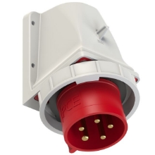 Show details for CEE Wall Mounted Plug 32A 5p IP67