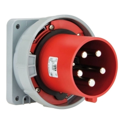 Show details for CEE Flanged Plug Straight 125A 5P IP67