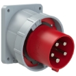 Picture of CEE Flanged Plug Sloping 125A 5p IP67