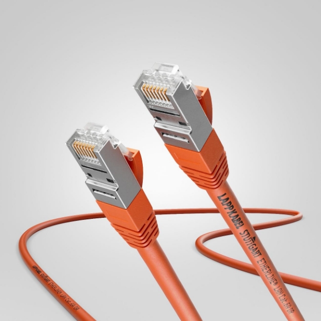 Picture of Shielded Patchcord Cat.6 2M Orange