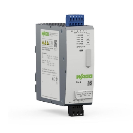 Show products in category WAGO Pro 2 Power Supplies Picture for category WAGO Pro 2 Power Supplies