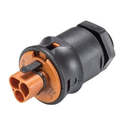 Show details for Male Panel Mount - 2 Pole