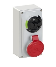 Show details for CEE 4Pole 16A Socket IP44 6h