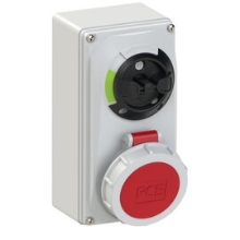 Show details for CEE 4Pole 16A Socket IP67 6h