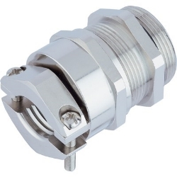 Show details for Nickel plated Brass Gland M25