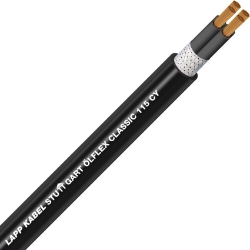 Show details for Black Screened Flex 500V 4X1.5