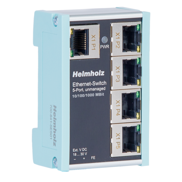 Picture of 5 Port Gigabit  Industrial Unmanaged Switch