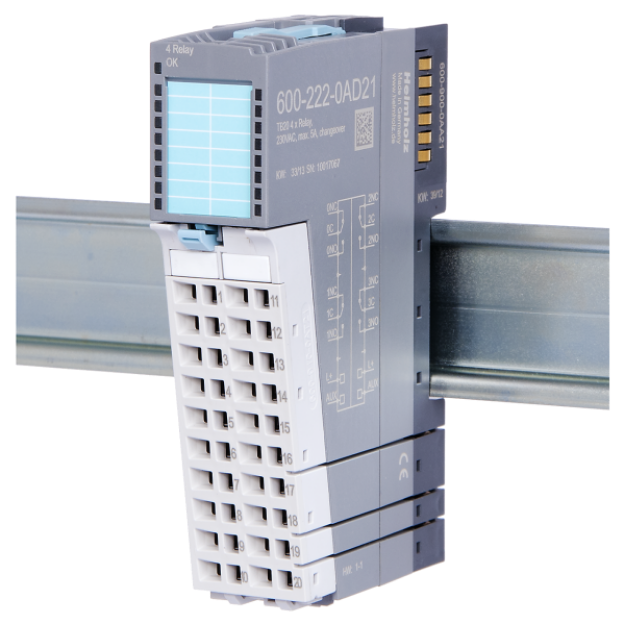 Picture of Digital-O/P-, 4x Relay, 5 A, AC 230 V