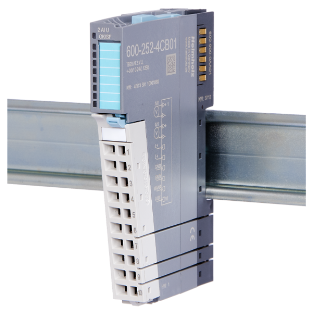 Picture of Analog I/P  2x U, +-24 V, 0-24 V, 12 Bit