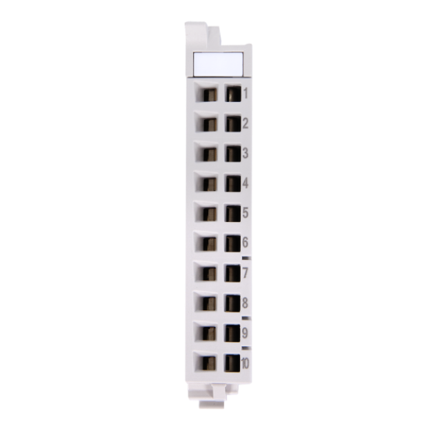 Picture of TB20, front connector, 10-pin (set of five)