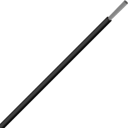 Show details for V90HT Tinned Appliance Wire 1x1 Black
