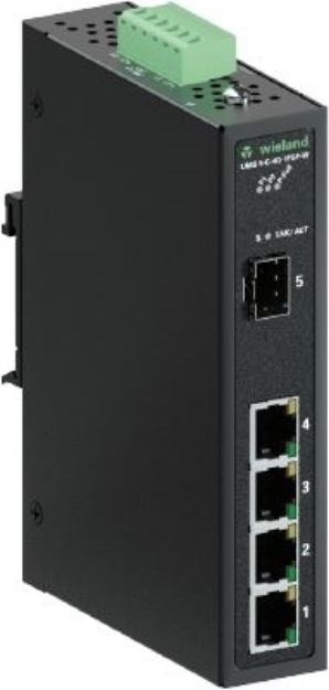 Picture of WIENET IP SWITCH UMS 5-C-4G-1SFP-W