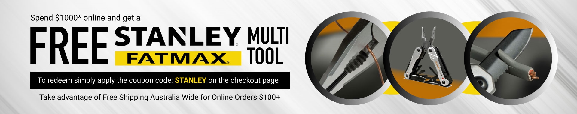 Get a Stanley Multitool
