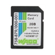 Picture of 2GB SD Card; SLC-NAND -40 to 90°C
