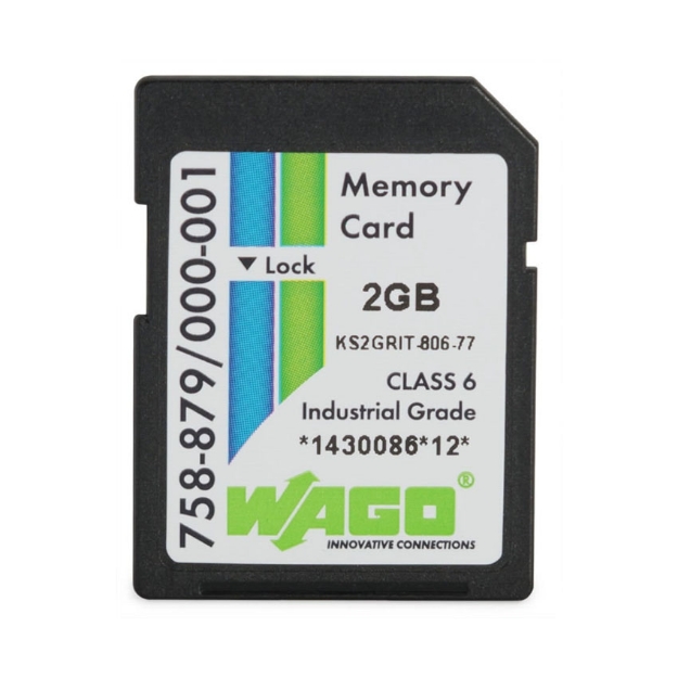 Picture of 2GB SD Card; SLC-NAND -40 to 90°C