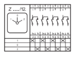 Picture of Changeover Cam Switch 22.5 / 30mm 4P 25A