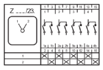 Picture of Changeover Cam Switch 22.5 / 30mm 4P 25A