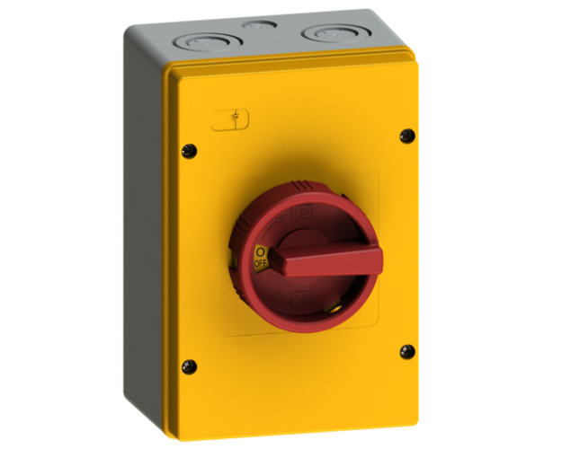 Picture of Enclosed Isolator 3-Pole 63A