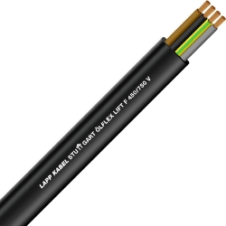 Show details for Flat Rubber Crane Cable 4G1.5