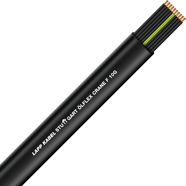 Picture of Flat Rubber Crane Cable 10G1.5