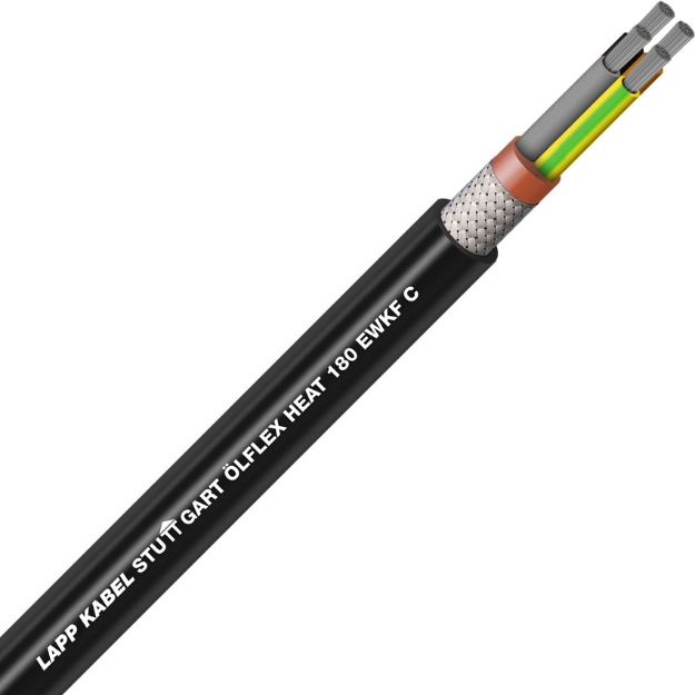 Picture of Screened +180°C Silicone Cable 4G0.75