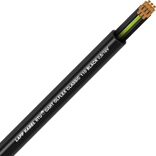 Show details for Black Flex Numbered 600/1000V 18G2.5