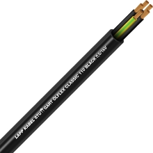 Show details for Black Flex Numbered 600/1000V 5G10