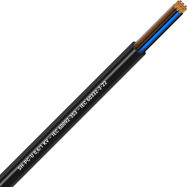 Picture of Unarmoured Multicore 10x1 Black