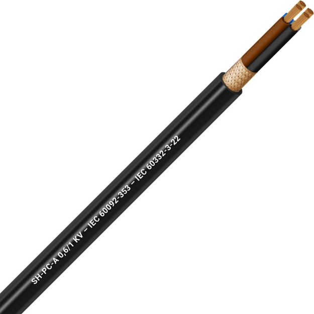 Picture of Armoured Multicore 4x35 Black