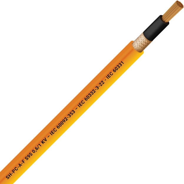 Picture of Armoured Single Core 1x120 Orange