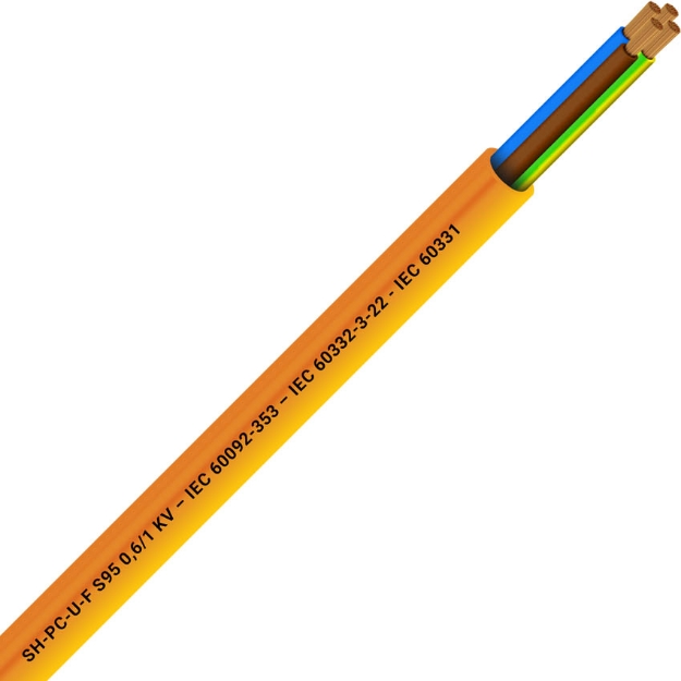 Picture of Unarmoured Multicore 4G25 Orange