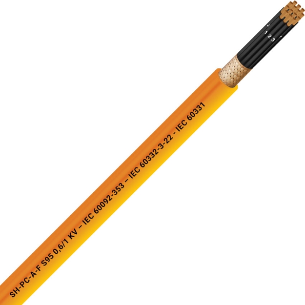 Picture of Armoured Multicore 24x1 Orange